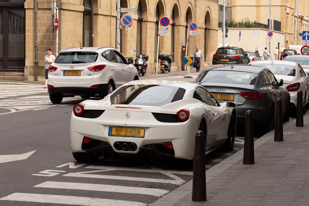 Luxembourg has the highest density of luxury cars with the equivalent of 13 people to every luxury car. u00e2u20acu2022 Shutterstock pic