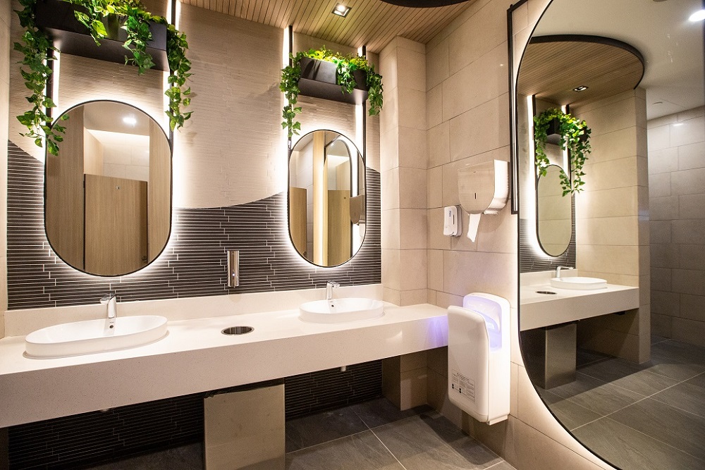 Sunway Pyramid's smart toilet system optimises performance for both the end-user and the maintenance staff. u00e2u20acu2022 Soyacincau Pic