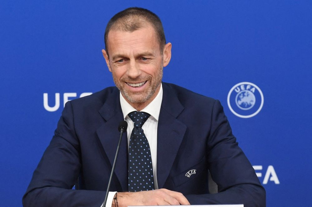 Uefa President Aleksander Ceferin speaks during a press conference Nyon, Switzerland December 16, 2021. u00e2u20acu201d Reuters picnn