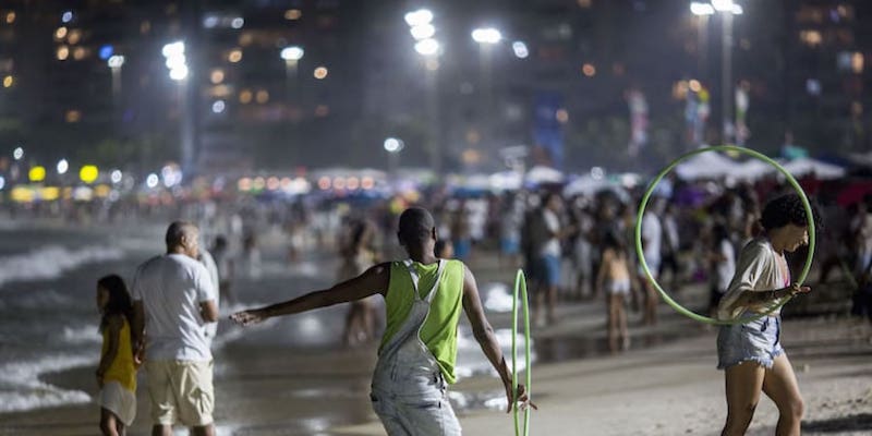 New Yearu00e2u20acu2122s Eve at Copacabana beach in Rio de Janeiro, Brazil December 31, 2021. u00e2u20acu201d AFP pic