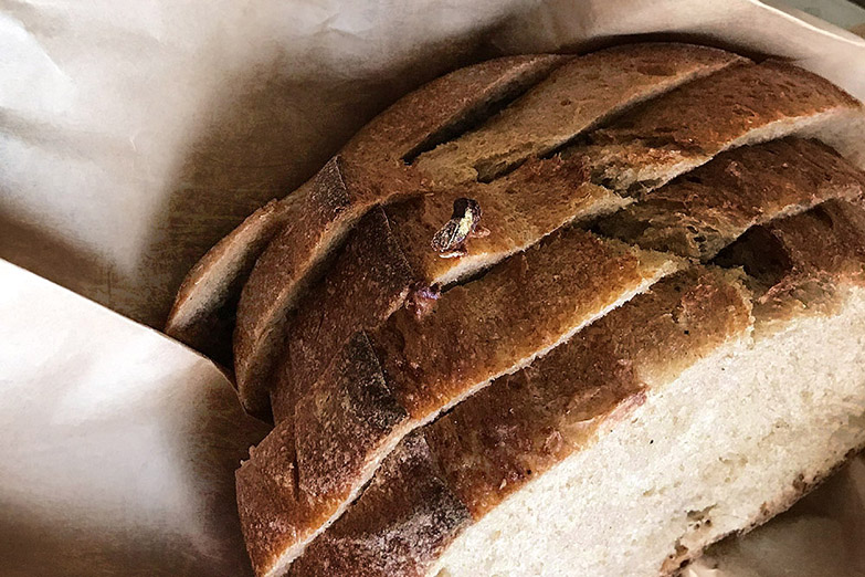 Sourdough bread is a more digestible option than the traditional rye bread.