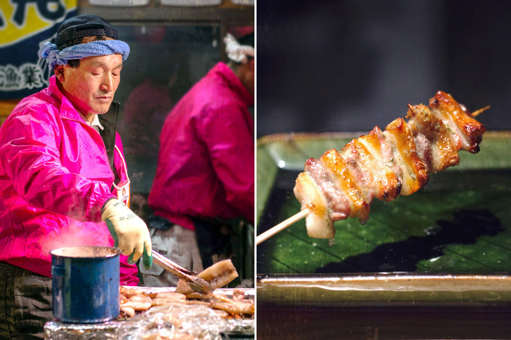 You can tell by the savoury, smoky aroma that every piece has been grilled to perfection by a master.