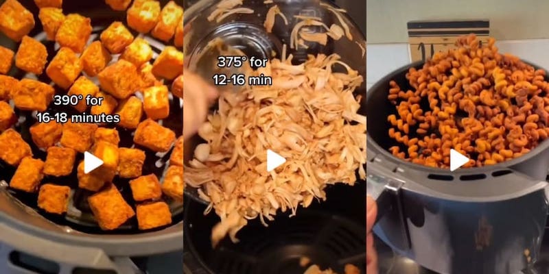 TikTok user u00e2u20acu02dchealthysimpleyumu00e2u20acu2122 shares culinary tips and creations for the air fryer. u00e2u20acu201d Picture courtesy of healthysimpleyum / Tiktok