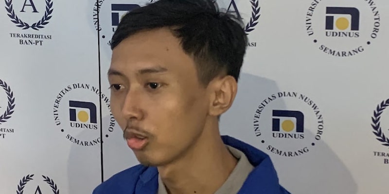 Indonesian college student Sultan Gustaf Al Ghozali u00e2u20acu201d AFP pic