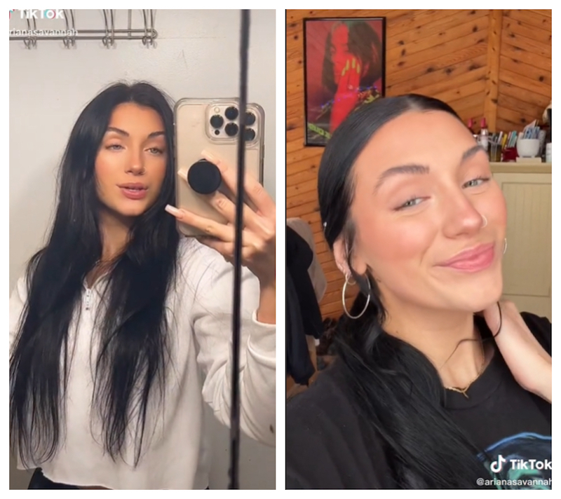 Savannah has been blighted by pretty privilege since young and that has not helped her in making new friendships. u00e2u20acu201d Screengrab via tiktok/arianasavannah