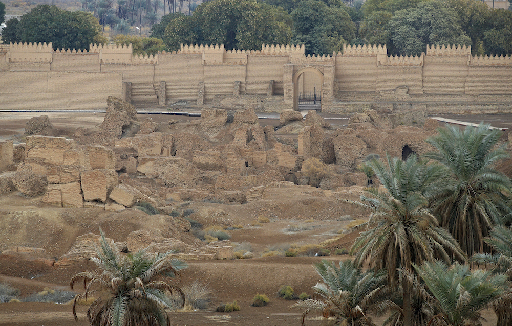 A view shows the ruins of the ancient City of Babylon, some 100 kilometres south of the Iraqi capital Baghdad January 17, 2022. u00e2u20acu201d AFP pic