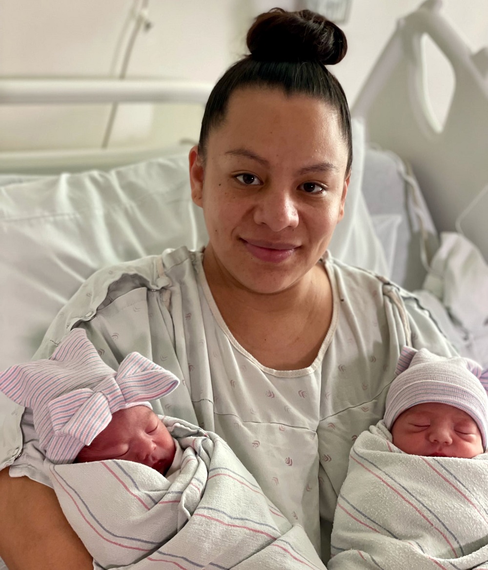 The twinsu00e2u20acu2122 mother Fatima was amazed her twins have two different birthdays. u00e2u20acu201d Picture via Facebook/NatividadMedicalCentre