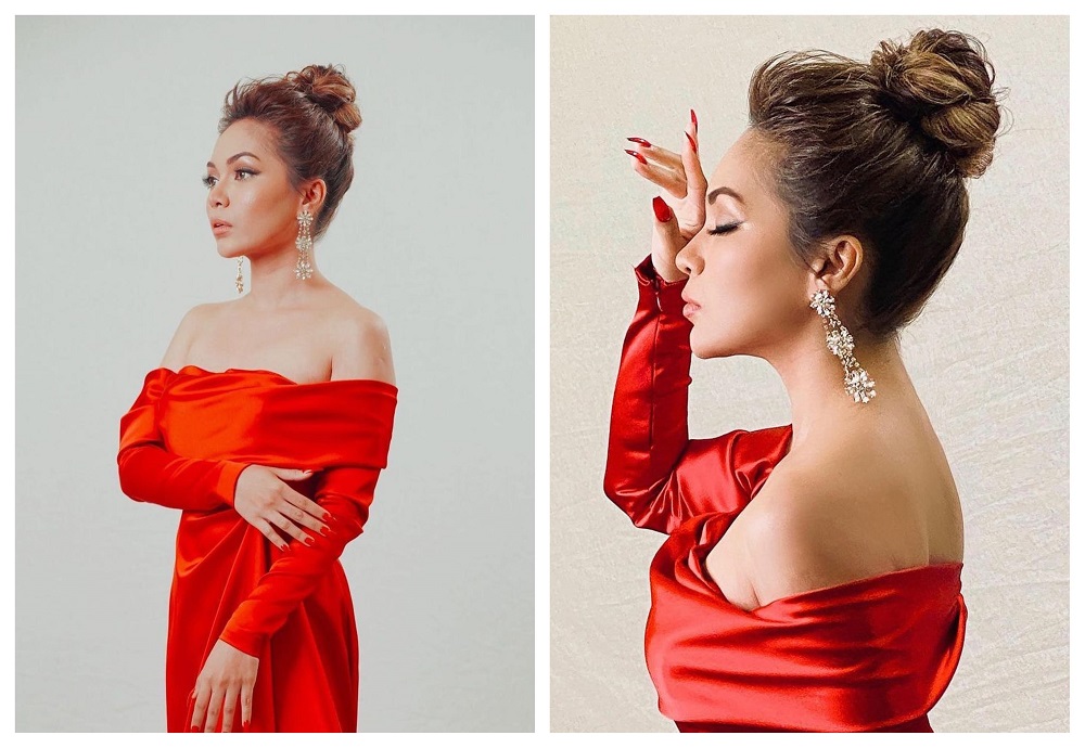 The 31-year-old is refusing to let hateful comments affect her.  u00e2u20acu201d  Pictures via Instagram/Nad Zainal, Ckay Liow