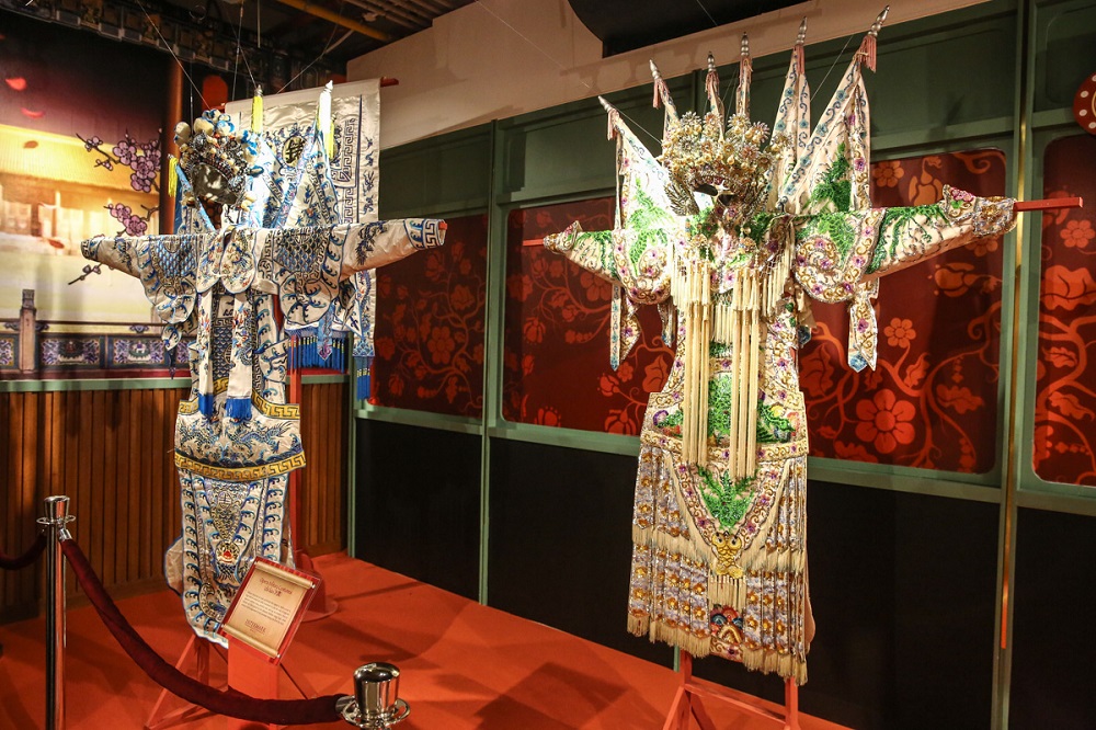Not to be missed: The Opera Opulence Gallery at the Ground Atrium features an exhibition of lavish Chinese opera costumes.  u00e2u20acu201d  Picture by Yusof Mat Isa