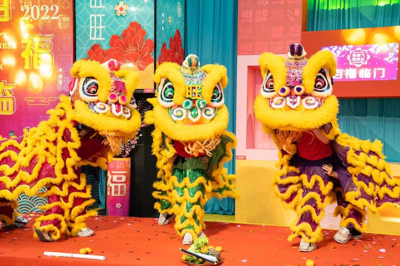 Lion dance performance for the KLKSK group has decreased by 50 per cent since 2020. — Picture via Facebook/KLKSK Lion Dance