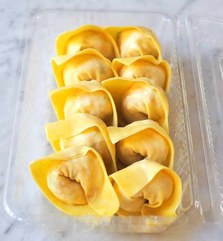 You get them in a box of 10 pieces that can be kept chilled before frying them.