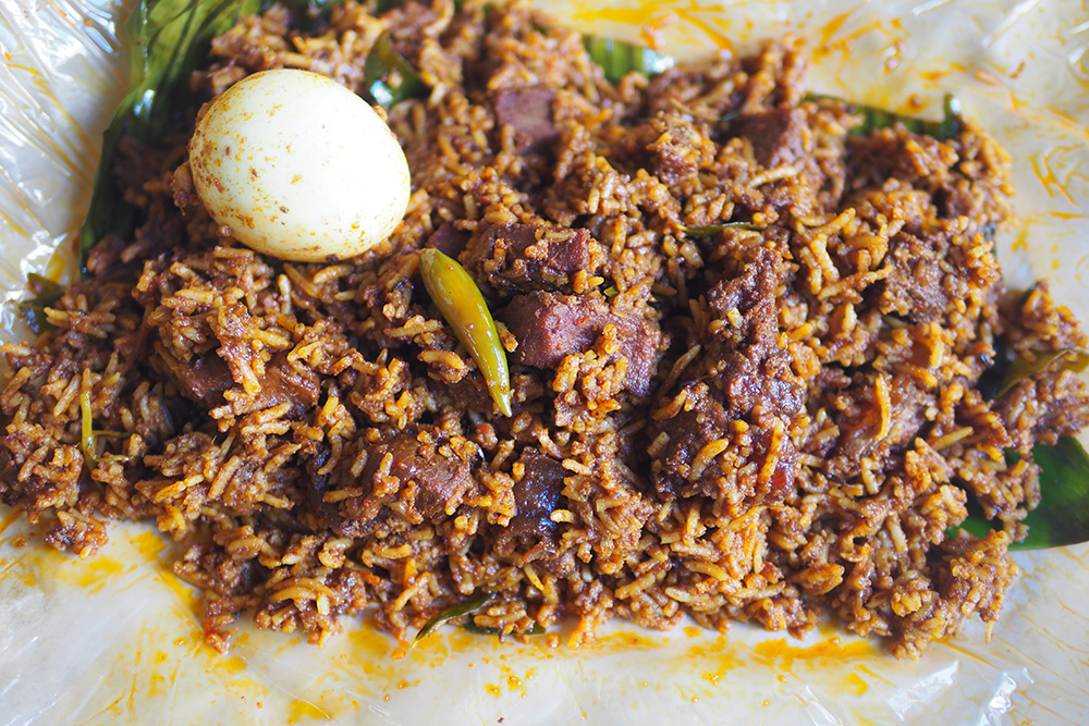 Their mutton 'satti sorru' is packed with flavour and a generous portion of tender meat.