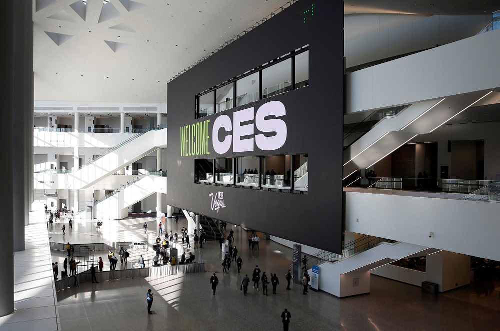 A sign welcomes attendees to CES 2022 at the Las Vegas Convention Centre in Las Vegas, Nevada, January 5, 2022. u00e2u20acu2022 Reuters pic