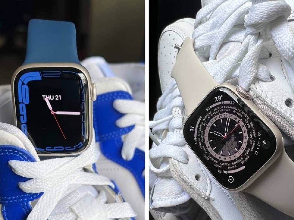 The larger display is the highlight of the new model with new watchfaces to choose from and match to your outfits. — Picture by Erna Mahyuni