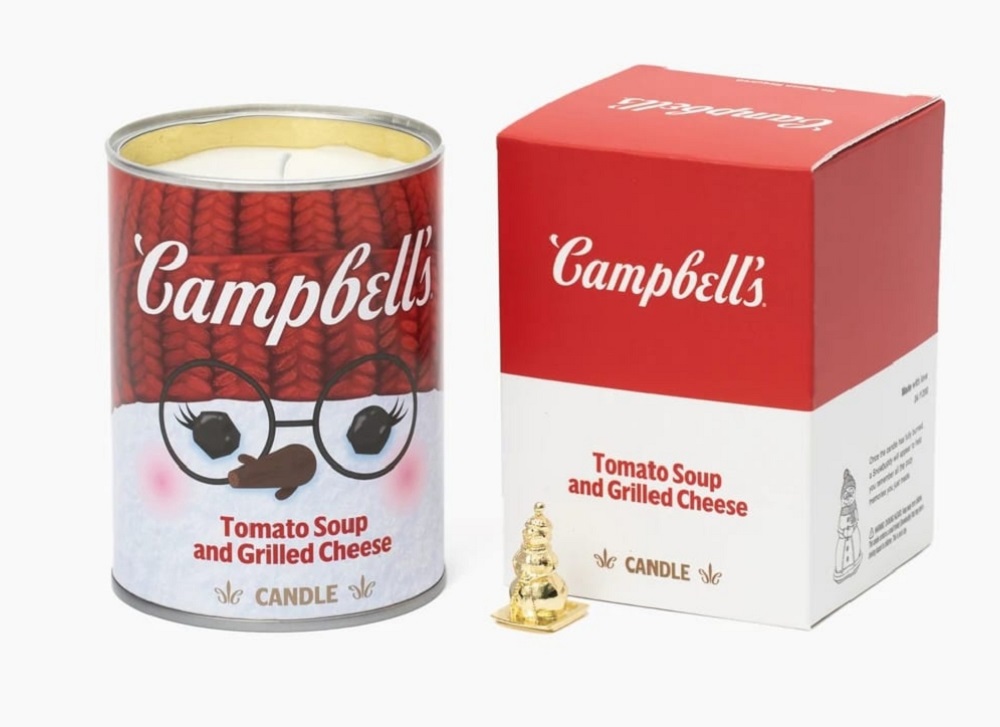 Want to smell Campbell's Soup without eating them? It is now available in candle form. u00e2u20acu2022 Picture via Campbell's Soup website 