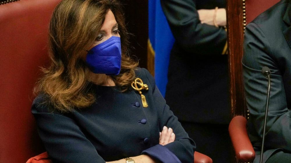 The Italian parliamentu00e2u20acu2122s right-wing bloc put forward Senate president Elisabetta Casellati as its candidate to be the next head of state. u00e2u20acu201d AFP pic