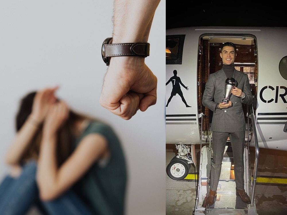 A UK man was sentenced to four years of jail for attacking his girlfriend after she found professional football star, Cristiano Ronaldo unattractive. u00e2u20acu2022 Picture courtesy of Pexels and Instagram/ Cristiano Ronaldo