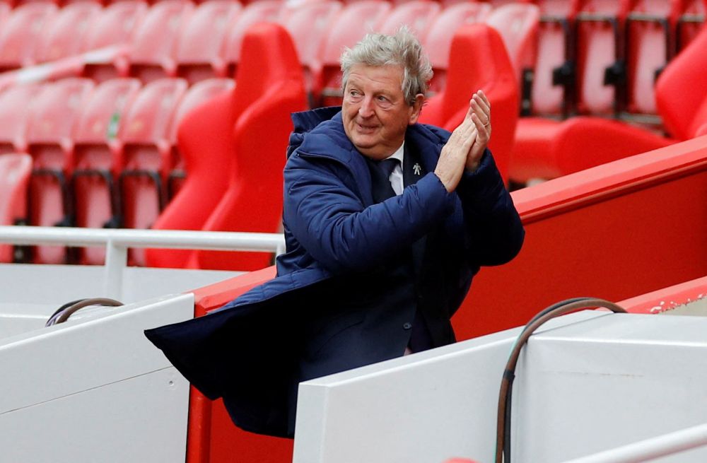 Crystal Palace manager Roy Hodgson before the match against Liverpool at Anfield, Liverpool May 23, 2021. u00e2u20acu201d Reuters pic