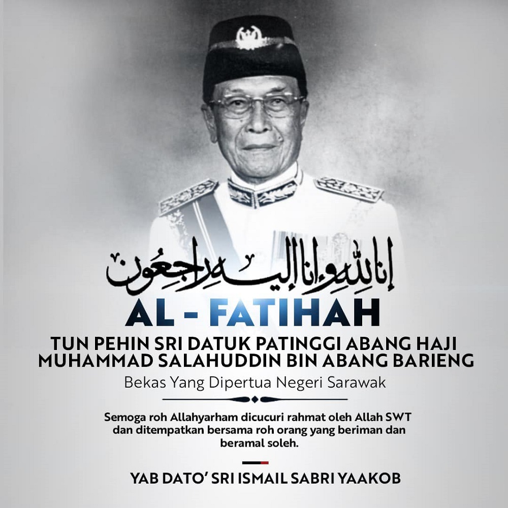A screenshot of Datuk Seri Ismail Sabri Yaakobu00e2u20acu2122s Facebook page. 