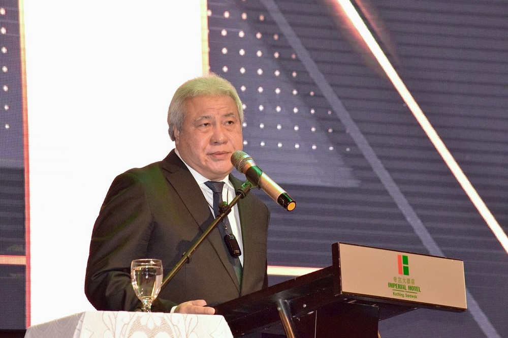 Awang Tengah said four multinational corporations in Sama Jaya industrial zone had expanded their business operations with RM6.3 billion in investments. u00e2u20acu201d Picture by Roystein Emmor via Borneo Post Online