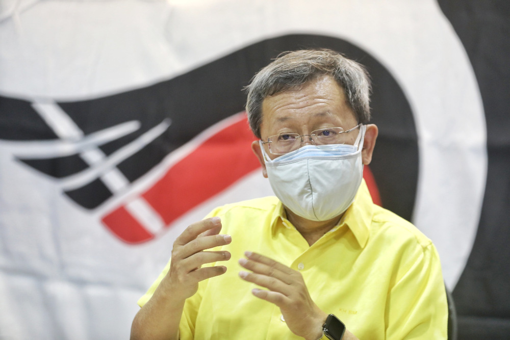 SUPP president Datuk Seri Dr Sim Kui Hian said the allocation for Sarawak and Sabah should be increased as their status as a region has been recognised. u00e2u20acu201d Chimon Upon/Borneo Post pic