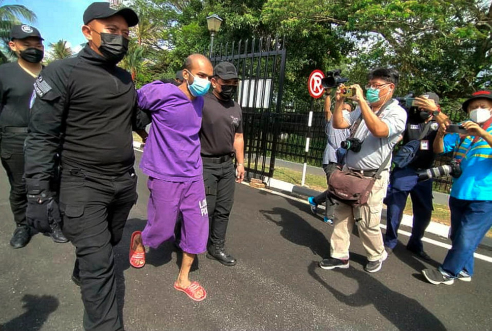 The Rohingya man known as Long Tiger, who escaped from police custody while waiting to be charged at the Magistrateu00e2u20acu2122s Court here last month, was sentenced to 12-month jail for the offence by the same court today. u00e2u20acu201d Bernama pic 