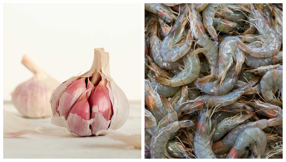 Giant is having a promotion for Vannamei prawns at just RM2.50 per 100g and garlic for 55 sen per 100g this week. ― Pictures via Unsplash