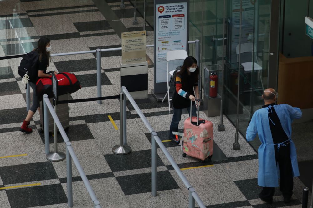 Travellers arriving in Singapore after 11.59pm on Jan 23 will not have to declare the results of their daily Covid-19 tests to the Ministry of Health (MOH). u00e2u20acu201d TODAY pic