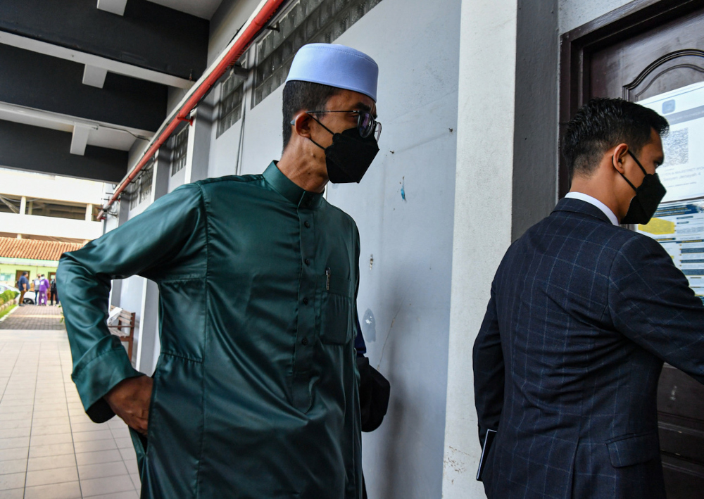 According to the charge sheets, Azizul Yahya is facing 14 counts of physical sexual assault against the five students, aged between 13 and 15, and another charge of showing an obscene video to the same victims. u00e2u20acu201d Bernama pic 