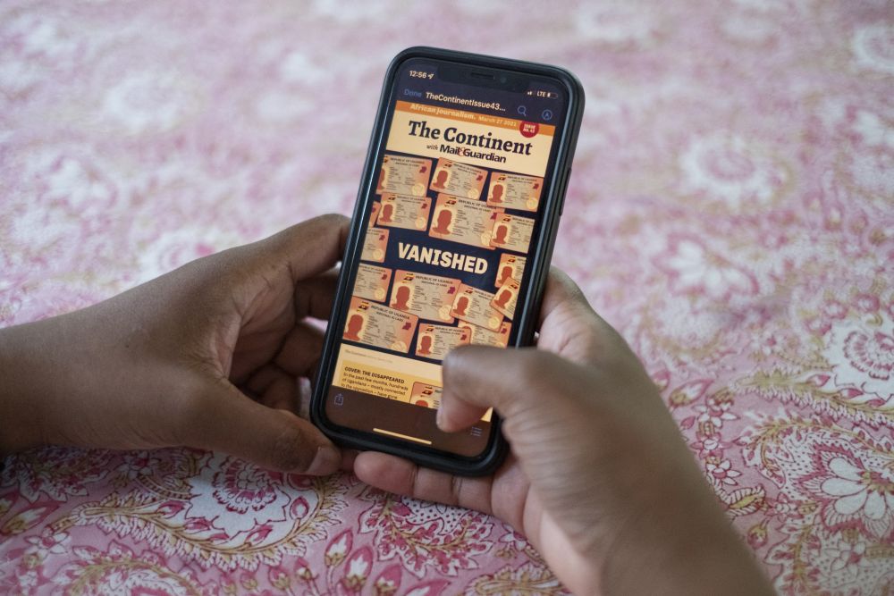 u00e2u20acu02dcThe Continentu00e2u20acu2122 is a weekly newspaper distributed for free, and only via Whatsapp, the most widely used messaging system in Africa. Even though it's published as a PDF and distributed on a messaging platform. u00e2u20acu201d ETX Studio picnn