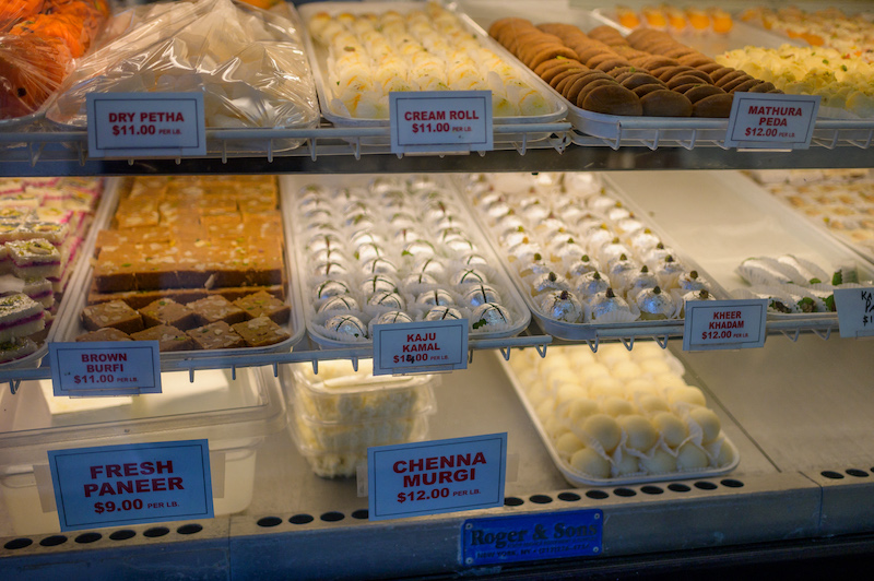 Vegan, Indian sweets in the Queens borough of New York City January 27, 2022. u00e2u20acu201d AFP pic