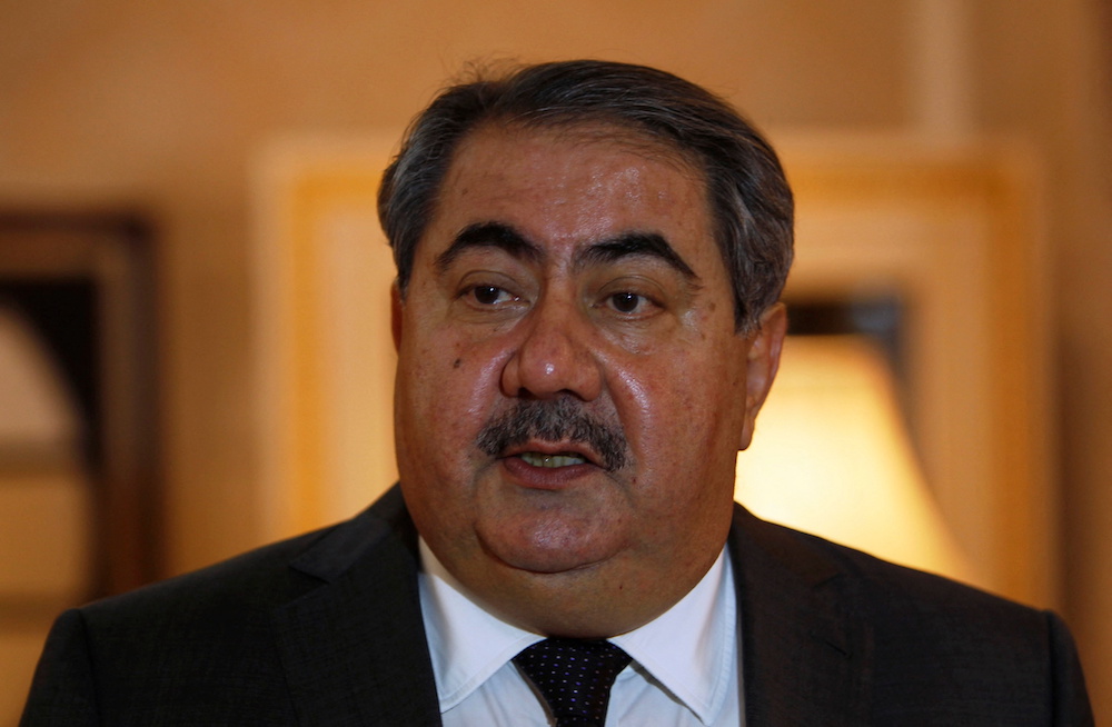 Iraq's Deputy Prime Minister Hoshyar Zebari speaks to Reuters in Baghdad September 11, 2014. u00e2u20acu201d Reuters file pic
