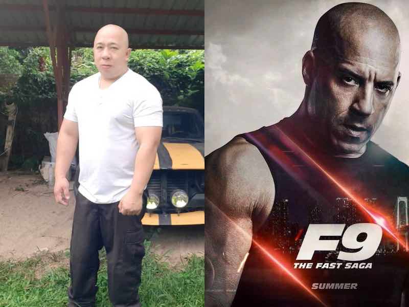 A man from Thailand has gone viral for his uncanny resemblance to Hollywood actor, Vin Diesel. u00e2u20acu201d Pictures courtesy of Facebook and Instagram/u00e0u00b8u00adu00e0u00b8u00b2u00e0u00b8u2014u00e0u00b8u00b4u00e0u00b8u2022u00e0u00b8u00a2u00e0u00b9u0152 u00e0u00b9u201au00e0u00b8u00a1u00e0u00b8u201du00e0u00b8u00b4u00e0u00b8u0178u00e0u00b8u00b2u00e0u00b8u00a2 and Vin Diesel 