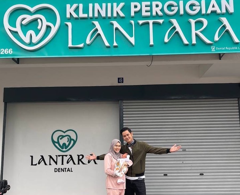 Nubhan and wife Afifah's clinic will be open soon to the public. u00e2u20acu201d Picture via instagram/nubhan.ahamad