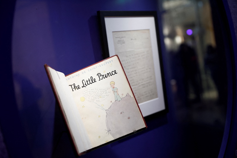 An installation showing works related to the literary masterpiece, The Little Prince, by French writer Antoine de Saint Exupery is seen during the exhibition at the Musee des Arts Decoratifs in Paris, France February 16, 2022. u00e2u20acu201d Reuters pic