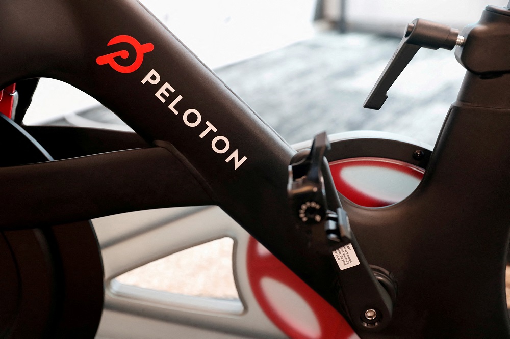 A Peloton exercise bike is seen after the ringing of the opening bell for the companyu00e2u20acu2122s IPO at the Nasdaq Market site in New York September 26, 2019. u00e2u20acu201d Reuters pic