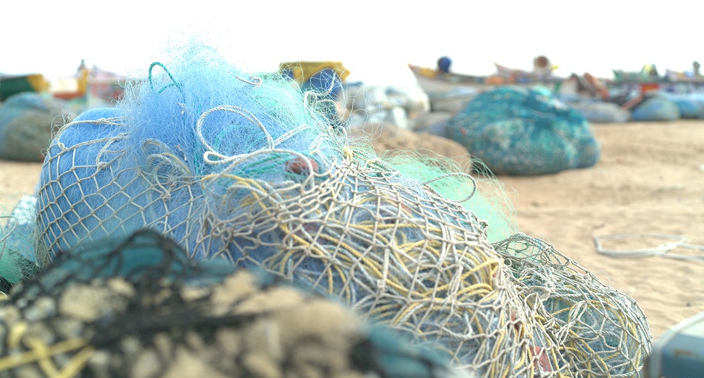 Samsung will incorporate recycled fishing nets collected at sea in its upcoming Galaxy S22 smartphones. u00e2u20acu201d Picture courtesy of Samsung via ETX Studio