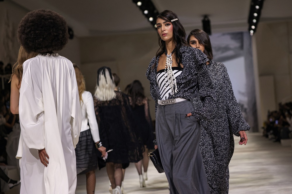 After opting for a video filmed at the Carriu00c3u00a8res de Lumiu00c3u00a8res, in the commune of Les Baux-de-Provence, Chanel flew to Dubai at the end of 2021 to present its 2021-2022 cruise collection. u00e2u20acu201d AFP pic
