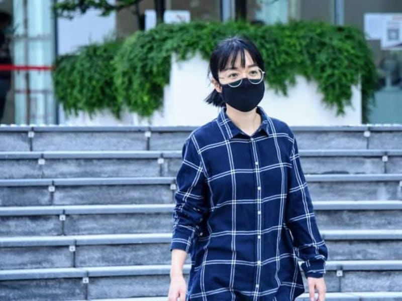 Zhao Zheng at the State Courts on April 14, 2021. u00e2u20acu201d CNA pic via TODAY