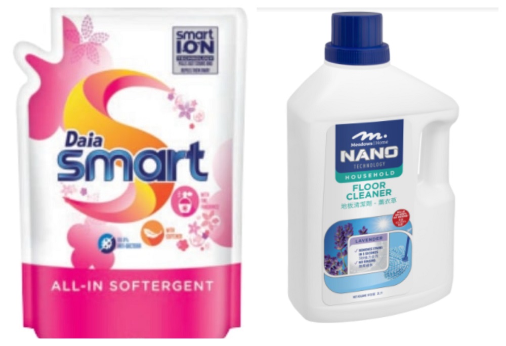 Get these affordable floor detergent and clothes detergent at a good price. — Picture courtesy of Giant