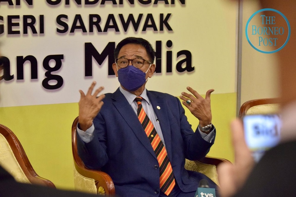 Sarawak Minister for Tourism, Creative Industry and Performing Arts Datuk Seri Abdul Karim Rahman Hamzah said under the gazette, there should be a mention of when the new names would take effect. u00e2u20acu201d Borneo Post Online pic