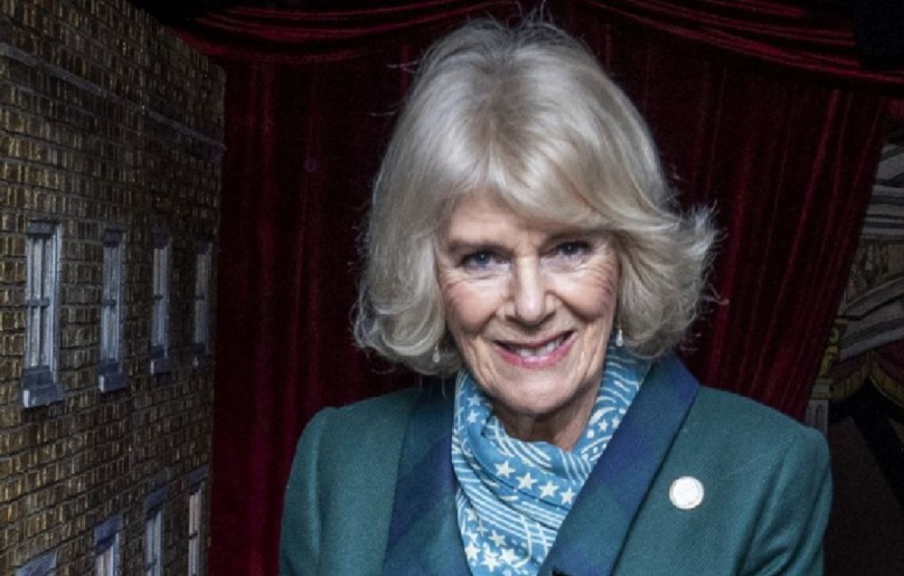 Britainu00e2u20acu2122s Camilla, Duchess of Cornwall cuts the ribbon for the opening of the immersive exhibition u00e2u20acu0153The Making of Dickensu00e2u20acu009d on the life of British writter Charles Dickens at the Guildhall Museum, in Rochester, on February 2, 2022. u00e2u20acu201d AFP pic