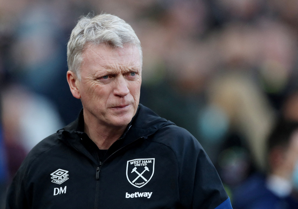 West Ham United manager David Moyes before the match against Leeds United at London Stadium, January 16, 2022. u00e2u20acu201dAction Images pic via Reutersnn