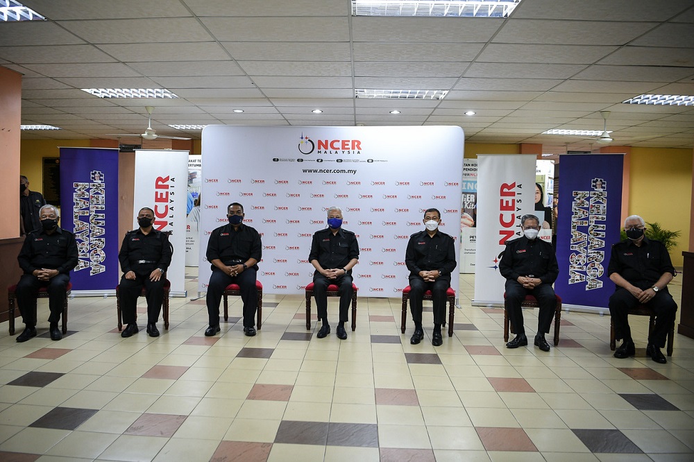 Prime Minister Datuk Seri Ismail Sabri Yaakob (centre) chairs the 28th meeting of the Northern Corridor Implementation Authority Council at the Padang Terap District and Land Office, Kuala Nerang February 7, 2022. u00e2u20acu201d Bernama pic