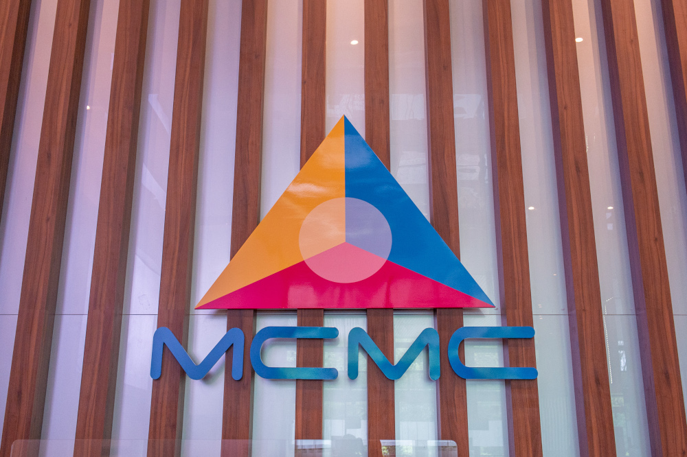 The Malaysian Communications and Multimedia Commission logo is pictured in Cyberjaya February 9, 2022. u00e2u20acu201d Picture by Shafwan Zaidon