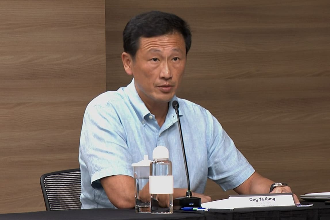 Singapore health minister, Ong Ye Kung. u00e2u20acu201d TODAY picnnnn