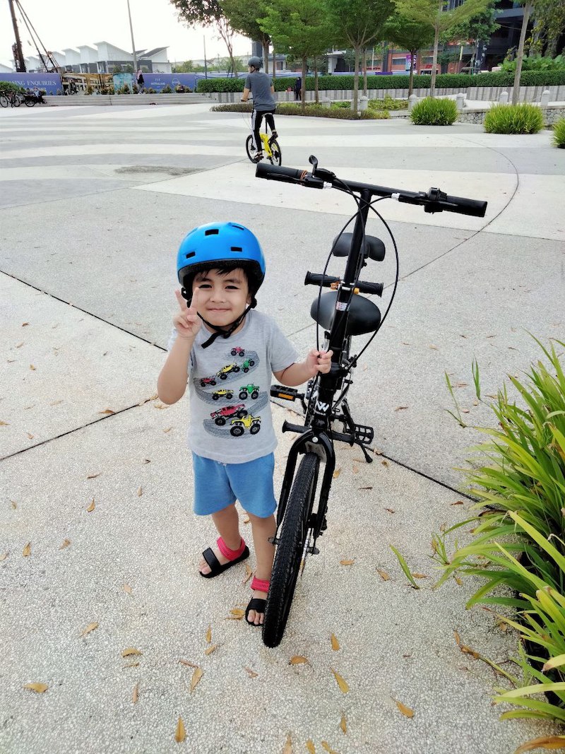 Daniyal, although diagnosed with Gaucher disease, is an active young boy. — Picture courtesy of Tarmizi