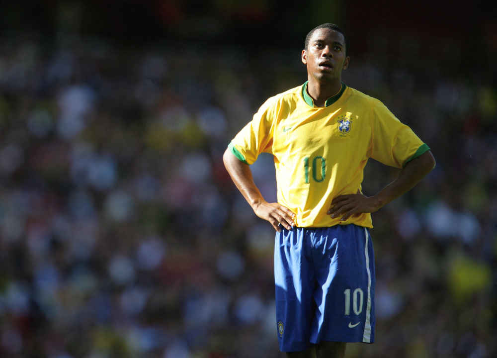 Italian prosecutors today issued an international arrest warrant for former Brazil forward Robinho and asked for his extradition following confirmation of his conviction for gang rape. u00e2u20acu2022 Action Images/Michael Regan pic via Reuters 