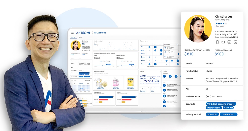 Serm Teck Choon is Antsomiu00e2u20acu2122s co-founder and chief executive officer. u00e2u20acu2022 Picture courtesy of Antsomi