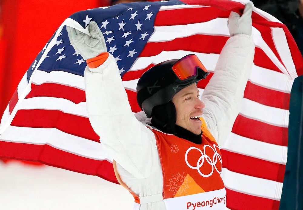 File photo of Shaun White of the US celebrating at the 2018 Winter Olympics in Phoenix Snow Park, Pyeongchang, South Korea, February 14, 2018. u00e2u20acu2022 Reuters picnn